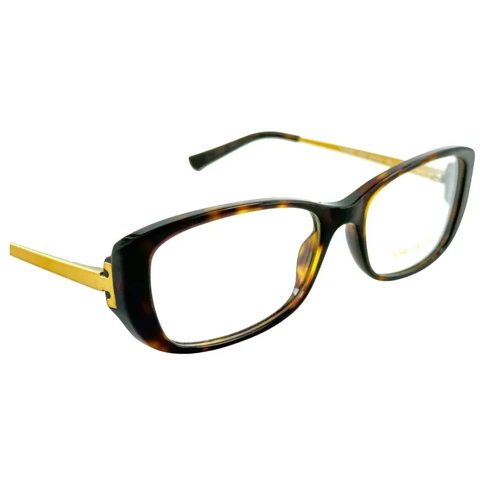 Tory Burch TY2062 Womens Plastic Eyeglass Frame 1033 Dark Tortoise Gold 51-16